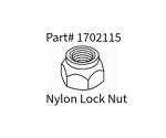 1702115 Shur-Co (OEM) Nylon Lock Hex Nut - 1/2